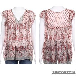 Ulla Johnson - Boho Georgette Nimes top.